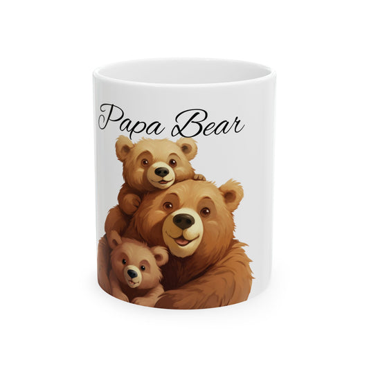 Papa bear (Bear Family Collection)Ceramic Mug, (11oz, 15oz)