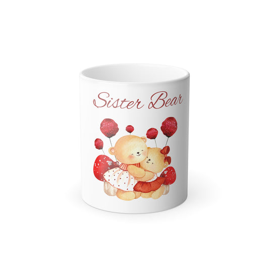 Sister Bear (Bear family Collection) Color Morphing Mug (11oz)